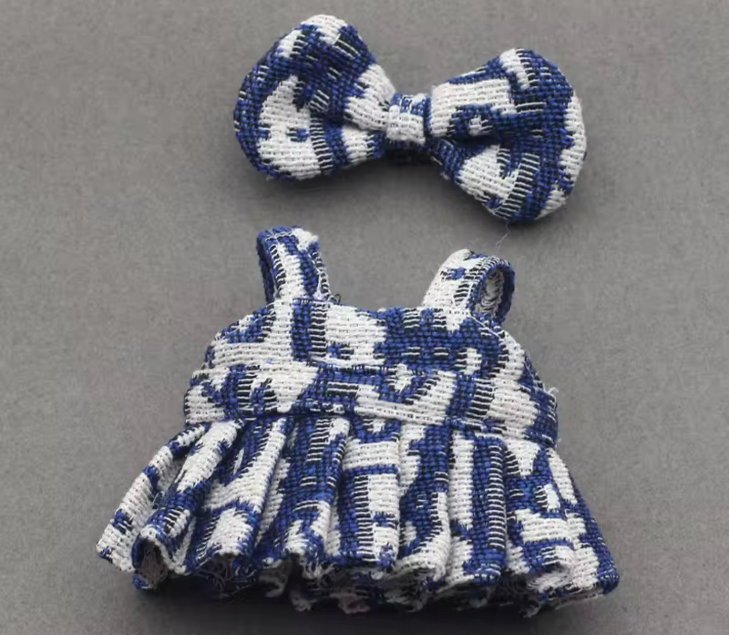 Labubu Luxury Dresses with Bow Set (Doll not Included)