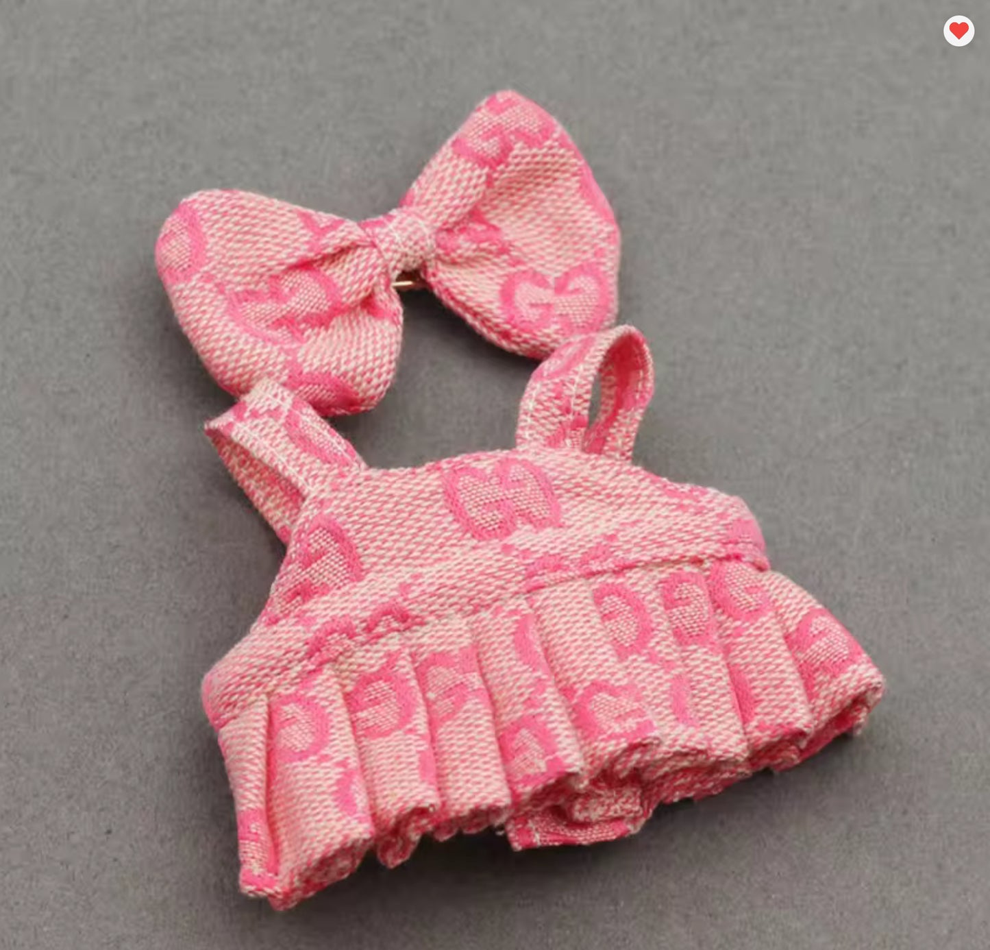 Labubu Luxury Dresses with Bow Set (Doll not Included)