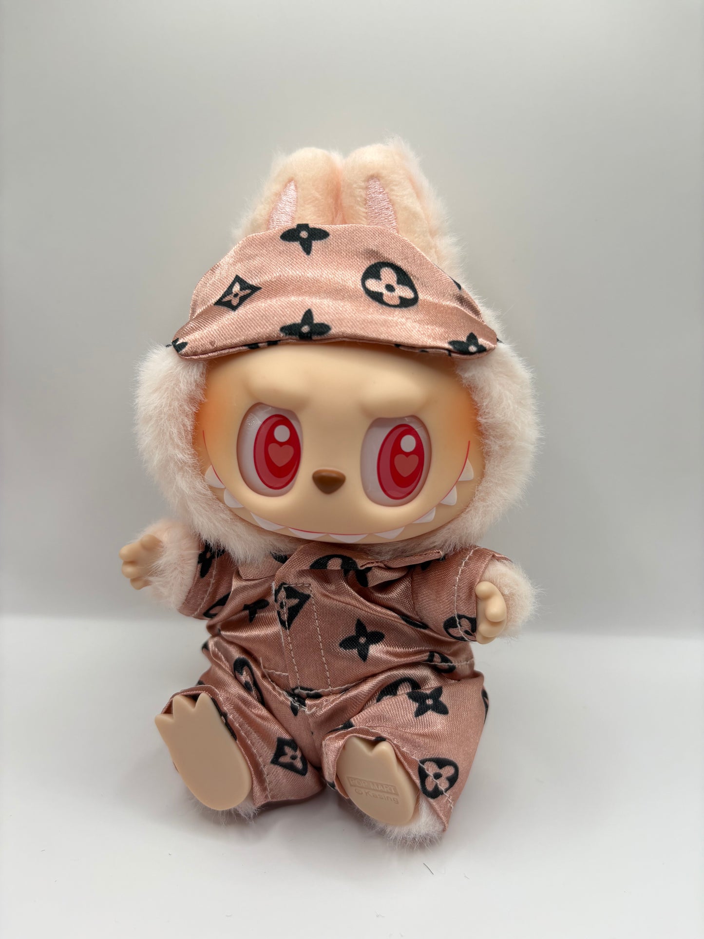 Labubu Luxury Pajamas Set with Matching Mask (Doll not Included)