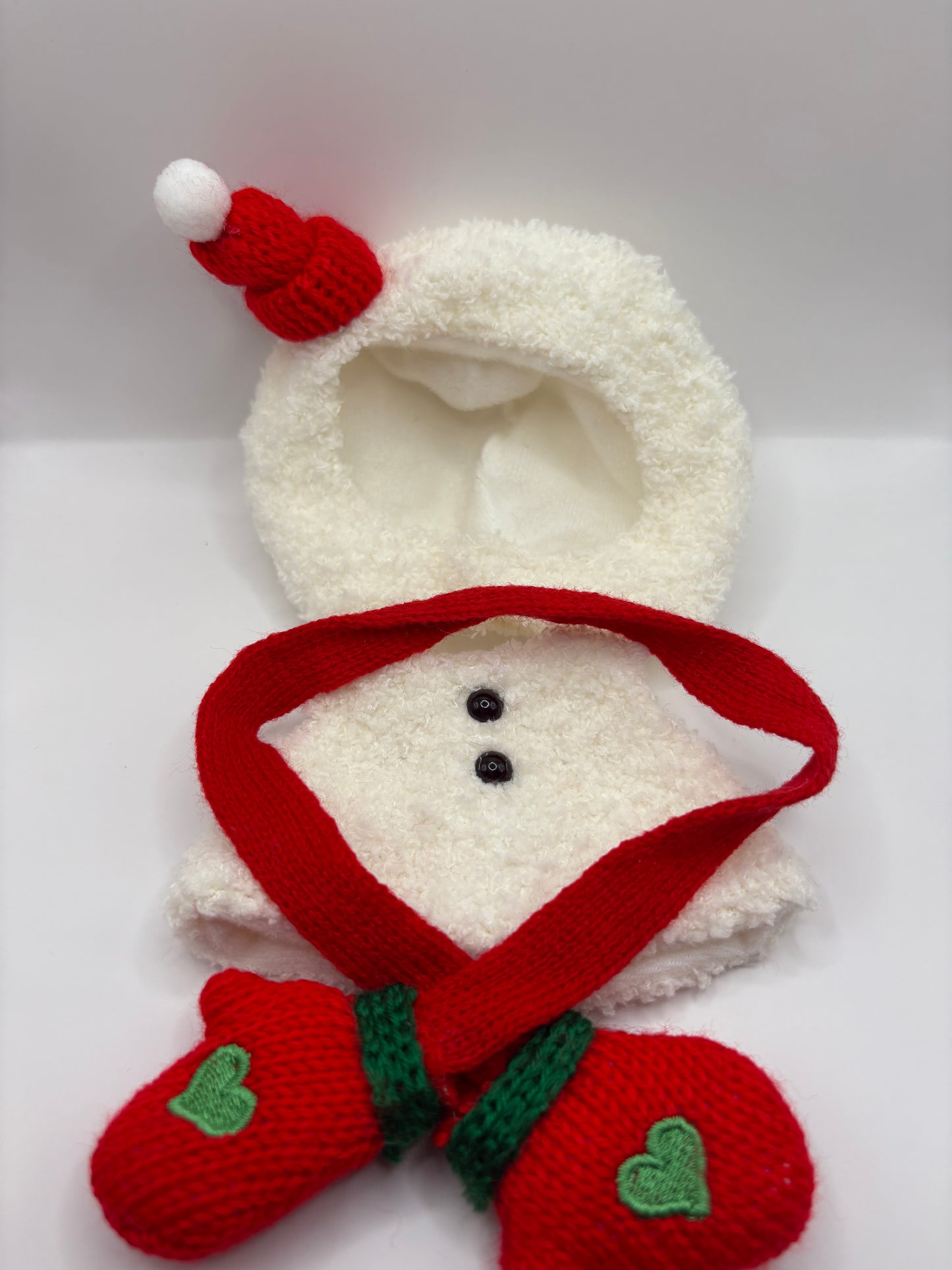Labubu Christmas Santa, Elf,  Oh Snap Sweater set and Snowman Costumes (Doll not Included)