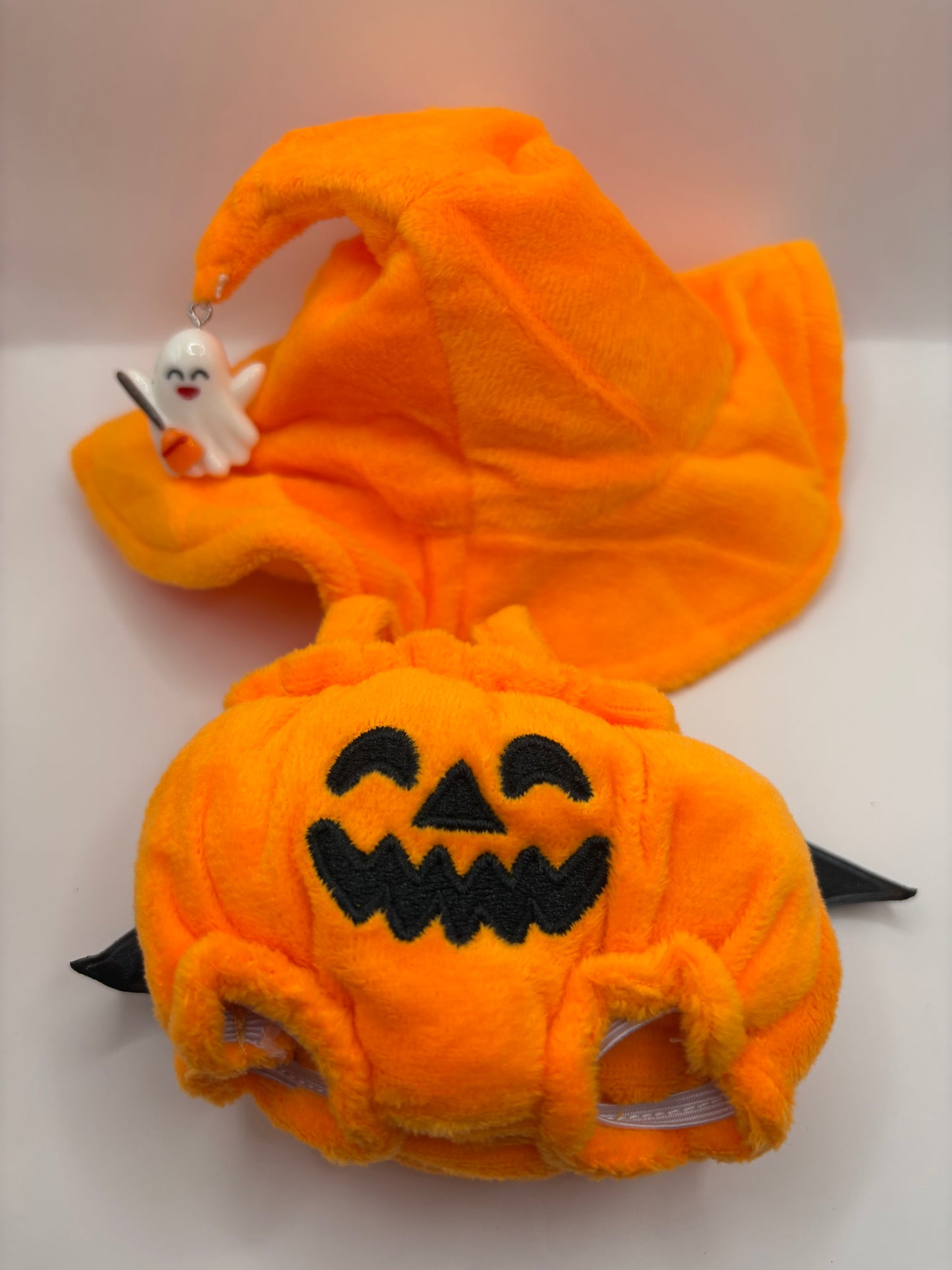 Labubu Pumpkin Costume with Witch Hat (Doll not included)