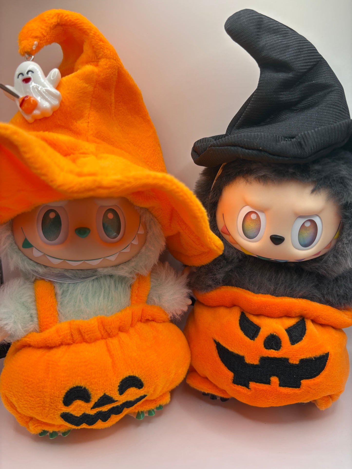 Labubu Pumpkin Costume with Witch Hat (Doll not included)
