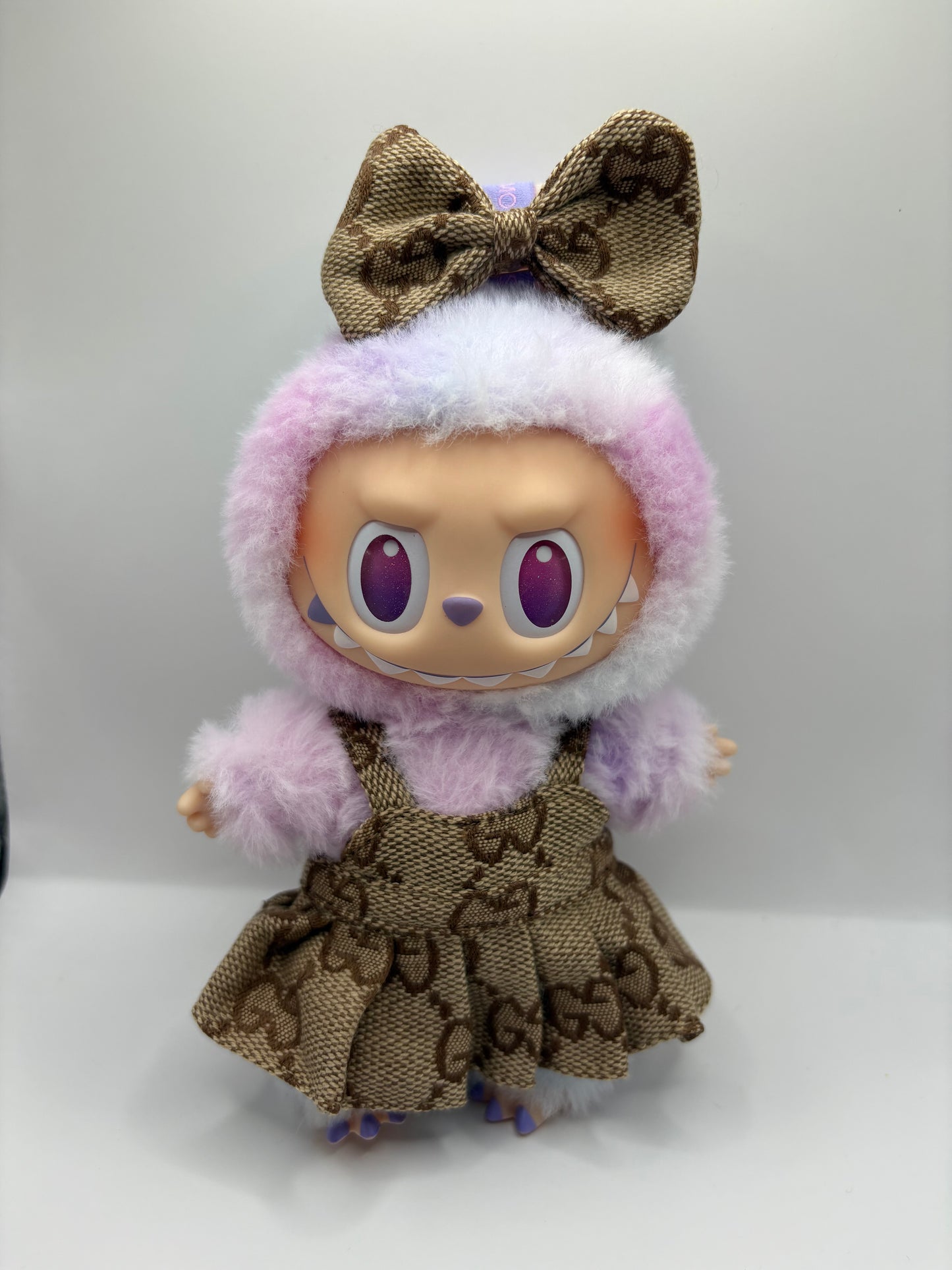 Labubu Luxury Dresses with Bow Set (Doll not Included)