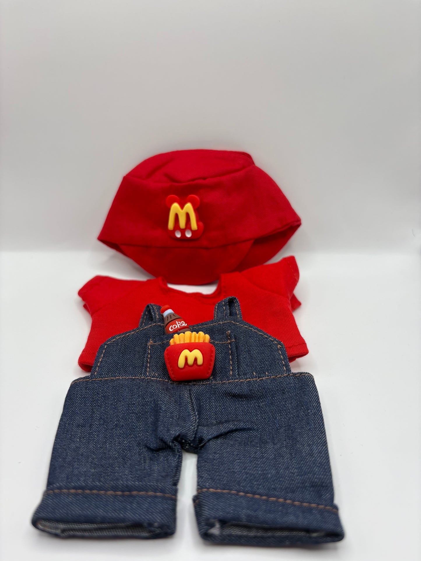 Labubu Fastfood Worker Costume (Doll not Included)