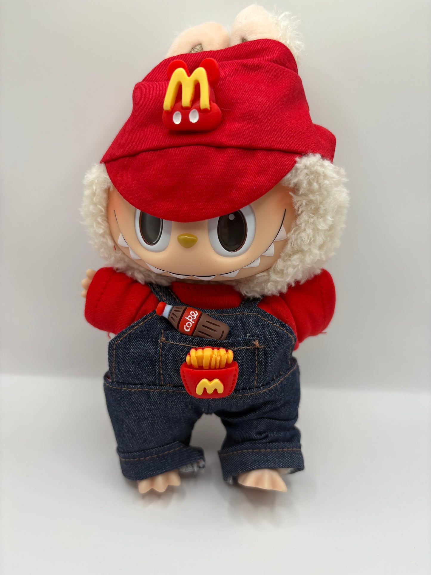 Labubu Fastfood Worker Costume (Doll not Included)