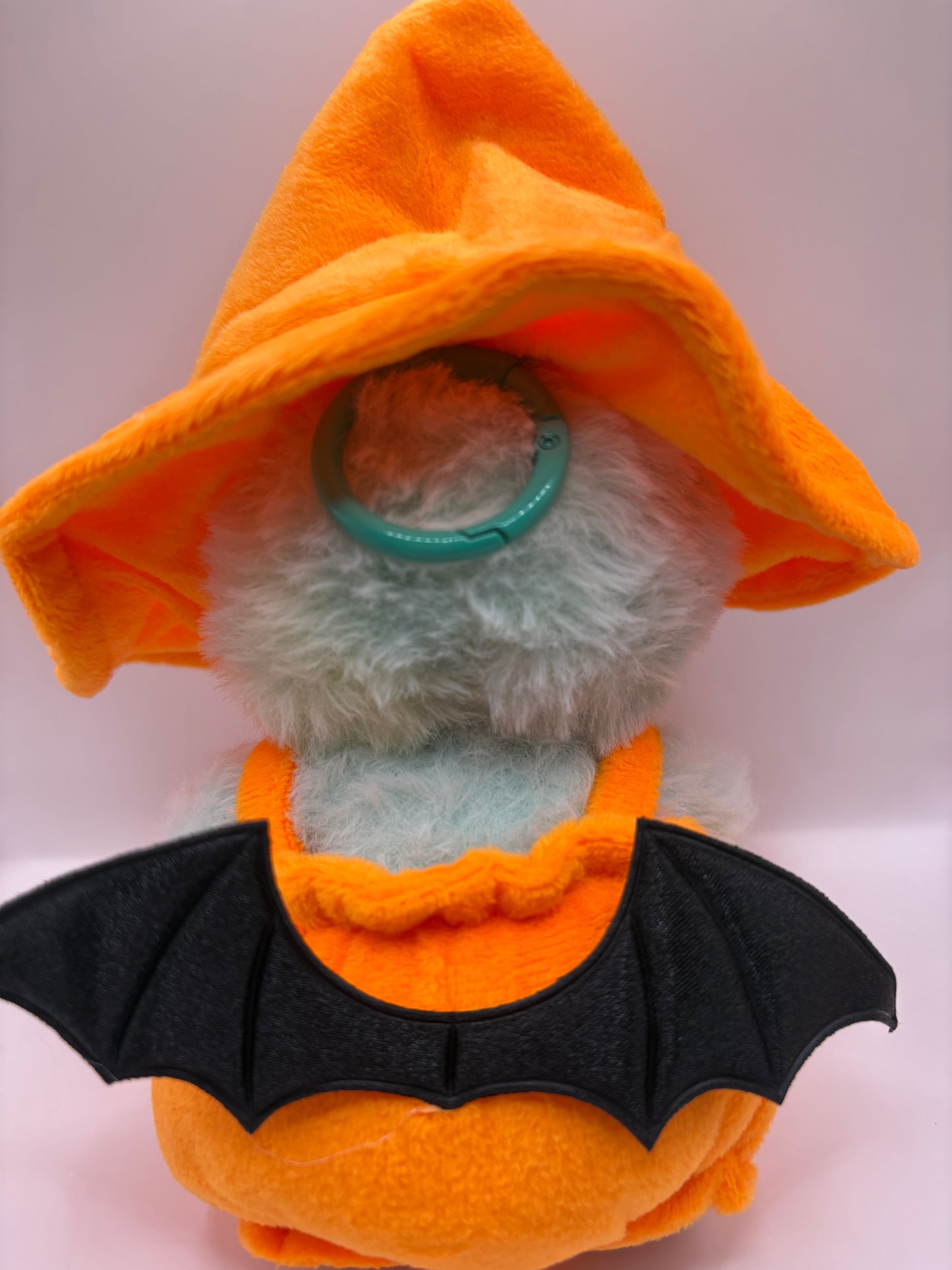 Labubu Pumpkin Costume with Witch Hat (Doll not included)