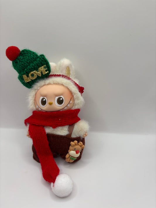 (Clothes Only) Mini Labubu V4 Christmas outfits